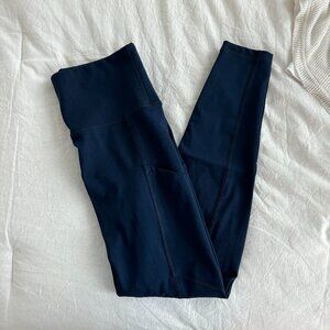 AE/Aerie The Everything Pocket Highest Waist Legging, Size Small, Navy